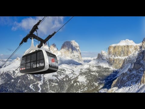 Funivia Doleda Alba Belvedere da valle a monte - modello Funifor Doppelmayr