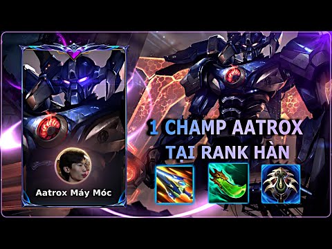 1 CHAMP AATROX GATUS VS GNAR TOP KOREA TẠI RANK HÀN