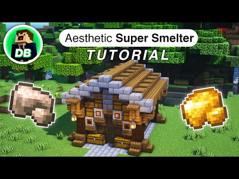 Minecraft: Super Smelter Tutorial (How to build 1.16 & 1.17)