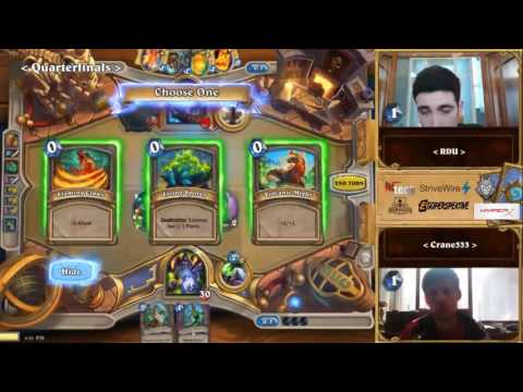 Throne of Cards IV - Spring Invitational 2017 - RDU vs Crane333 - Quarterfinals