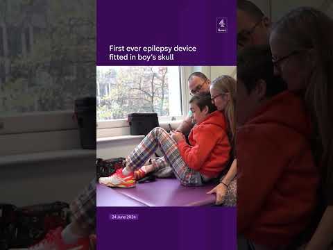 First ever epilepsy device fitted in boy's skull