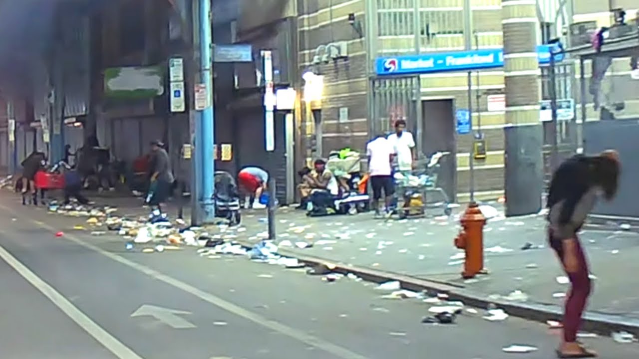 Philadelphia Pennsylvania WORST Parts At Night