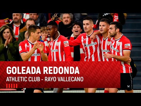 Imagen de portada del video Goleada redonda en San Mamés I Athletic Club -Rayo Vallecano I LaLiga 2023/24