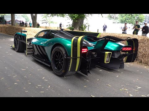 Aston Martin Valkyrie AMR Pro - Accelerations, Fly-by's & BRUTAL SOUNDS!