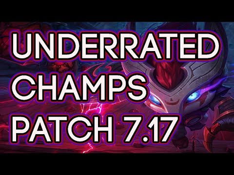 New Sleeper OP Underrated Champs Patch 7.17