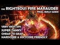 Path Of Exile: The Righteous Fire Marauder Build - Full Guide - High DPS, Tanky & Cheap! (HC & SC)