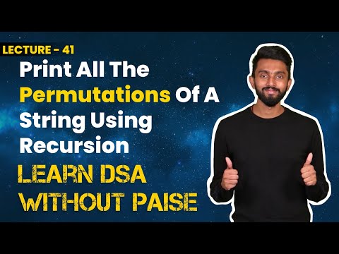 Print Permutation Of String Using Recursion Recursion Using Java