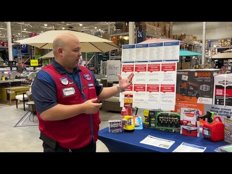 Gerente de loja Lowe's sobre preparação para desastres