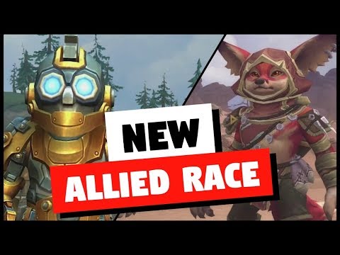 NEW Allied Races - Vulpera and Mechagnome Coming in WoW Patch 8.3 | World of Warcraft