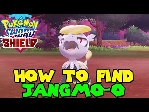 How to find JANGMO-O in Pokemon Sword & Shield - VERSION EXCLUSIVE