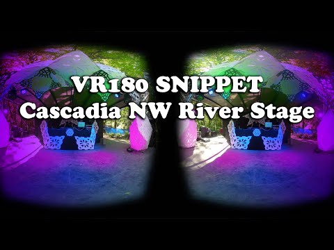 VR180 Snippet - Cascadia River Stage