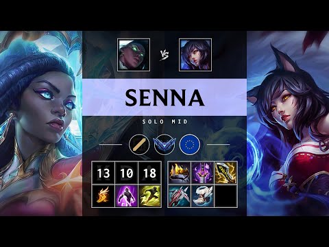 Senna Mid vs Ahri - EUW Diamond Patch 25.10