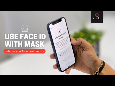 UNLOCK FACE ID WITH MASK | iOS 15.4 Beta 4 Released | MALAYALAM VERSION | I HUB