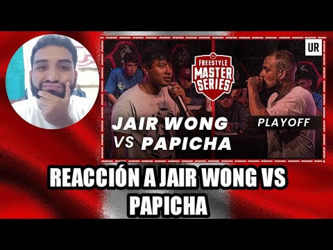 PAPICHA DEBIÓ ASCENDER🤔🤨? | REACCIÓN Y VOTACIÓN A PAPICHA VS JAIR WONG PLAY OFF FMS PERÚ