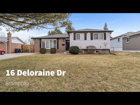 16 Deloraine Dr Brampton