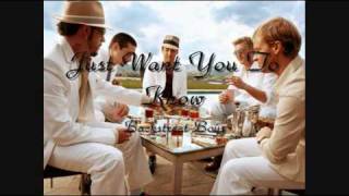 Backstreet Boys - Just Want You To Know (HQ)