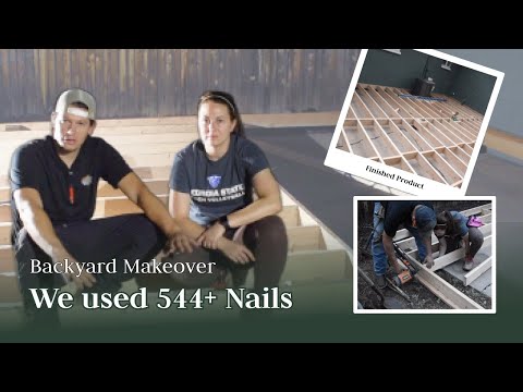 DIY Backyard Makeover: Deck Framing + 300 sqft Expansion (Ep 2)