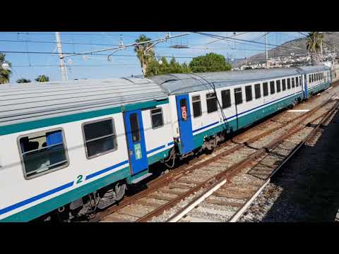 Treno Regionale+Locomotore E464.140 Regionale 22708 Melito di Porto Salvo-Rosarno