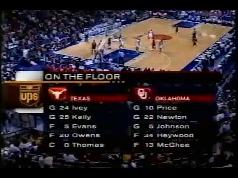 2001-03-11 Big 12 Championship Game Texas Longhorns vs Oklahoma Sooners