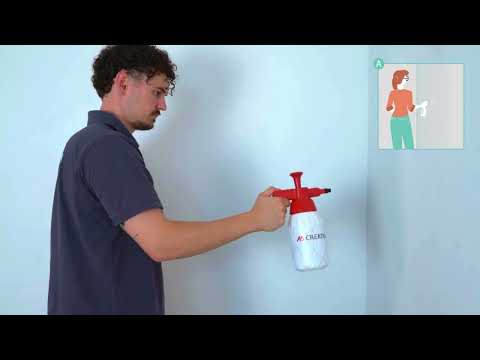 Designdrop Anwendungsvideo Wand einsprühen | A.S. Création Tapeten AG