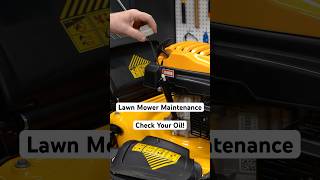 Do This Before You Mow: Check Your Mower's Oil