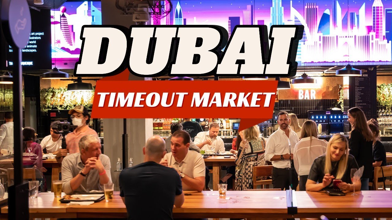 Time Out Market Dubai: The Ultimate Foodie Experience #dubai #timeoutdubai #food #foodie
