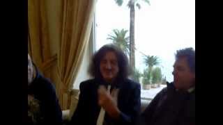Claudio Alberto Francesconi intervista a Sanremo Franco Fasano e Mauro Vero (11-2-2013).