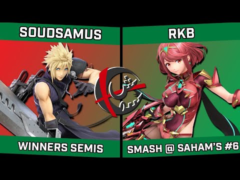 Soudsamus (Cloud) vs RKB (Pyra Mythra) - Smash @ Saham's #6