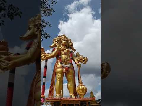 Estátua Panchamukhi Anjaneya mais alta do mundo, 161 pés, Bidanagere Kunigal