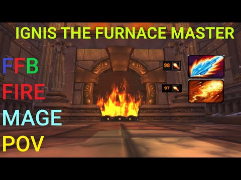 Ulduar 'Ignis The Furnace Master' 25 man - FFB Fire Mage POV