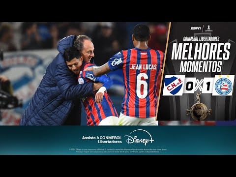 Gols e lances de Nacional-URU x Bahia