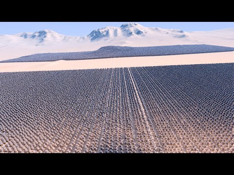 20.000 Dwarfs vs 20.000 Orcs | Ultimate Epic Battle Simulator