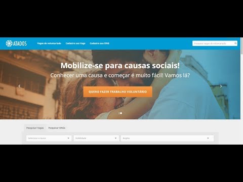 TJ UFSC 20/11/17 - Atados: Voluntariado em Florianópolis