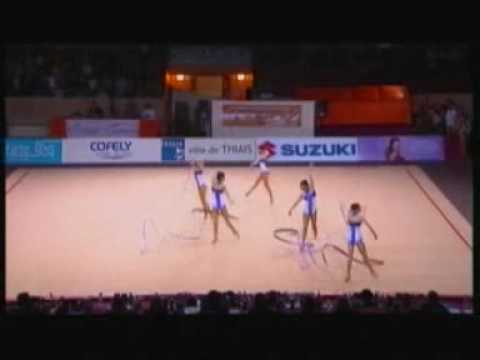 Bulgaria 3 Ribbons 2 Ropes EF Thiais 2009