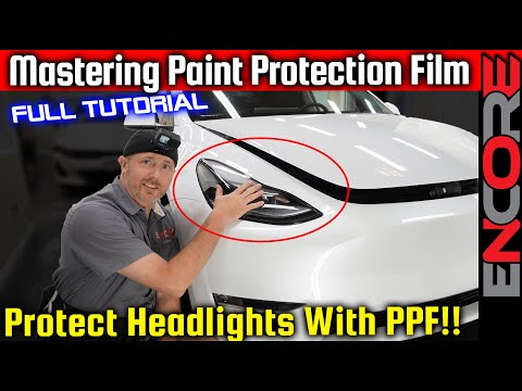 Headlight PPF install - A Step By Step PPF Tutorial (For Beginners!)