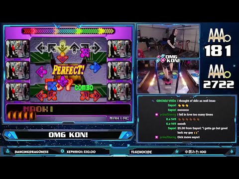 OMG KON! | CAN'T STOP FALLIN' IN LOVE (MANIAC 6-PANEL) PFC AAA [DDR SOLO 2000]
