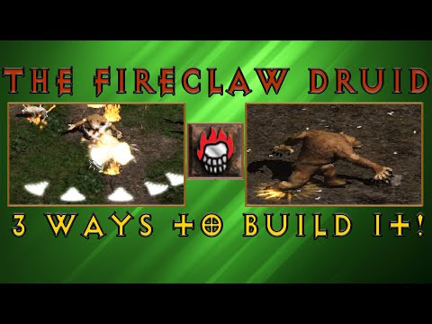 The best Fireclaw Druid you can make  - Build guide with 3 different gear setups!