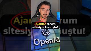 25 Yıllık Forum Sitesiyle Konuşan Ajanlar #OpenAI #ChatGPT #YapayZeka 