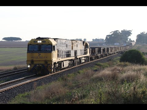 Pacific National 4PM4 Steel train - NR26 & NR101 at Moorabool, VIC 23/05/2021
