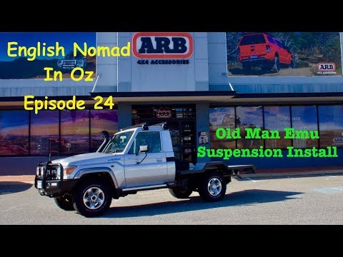 LandCruiser Expedition Truck Build _ ARB OME Suspension Install _ Ep 24