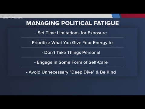 How to deal with political fatigue