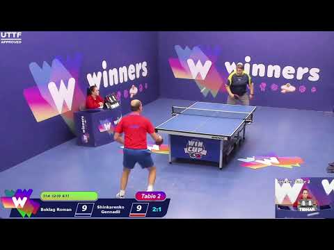 WINners CUP table 2  12.12   Boklag Roman - Shinkarenko Gennadii 19:30