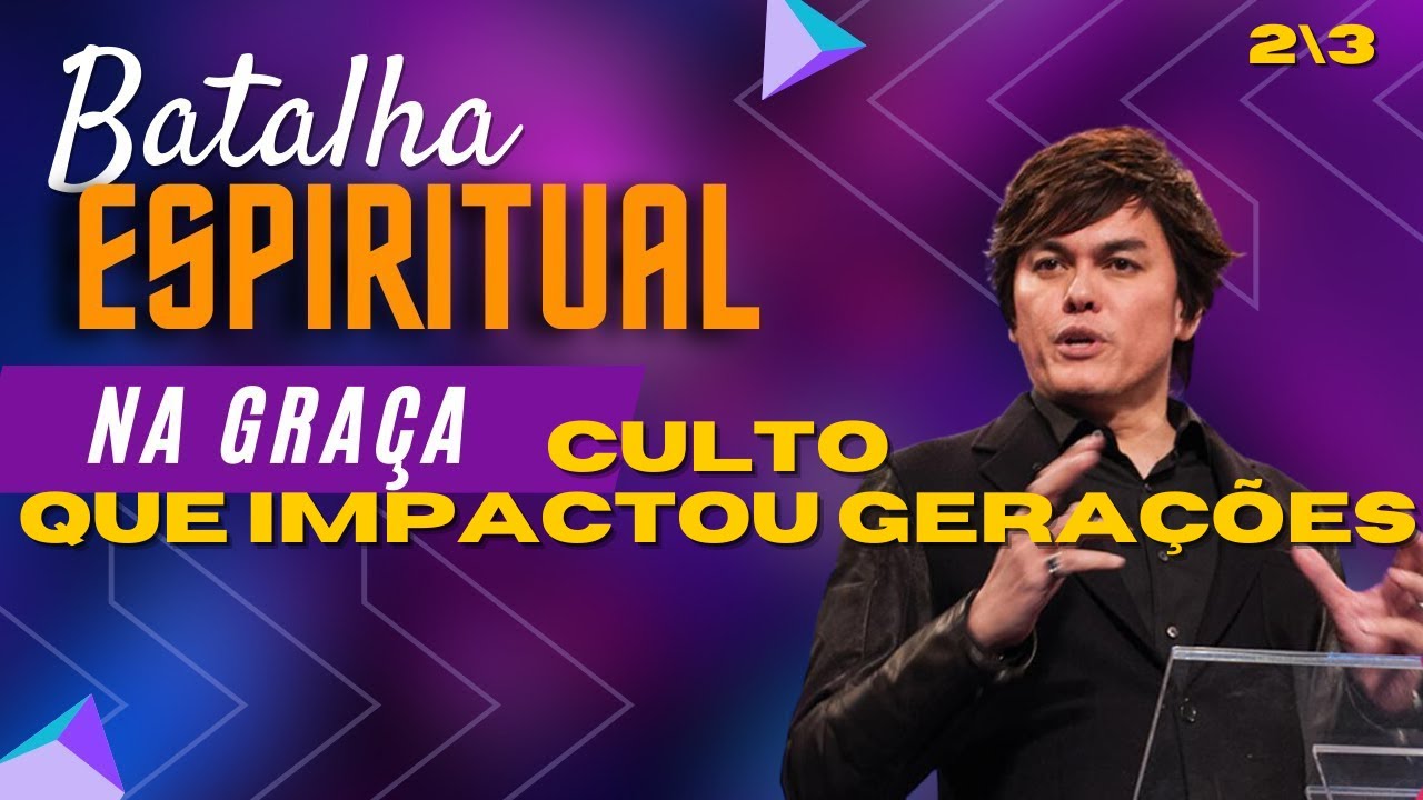 BATALHA ESPIRITUAL NA HESED Impactou Gerações I Joseph Prince Dublado I HESED