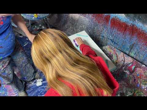 24x24 Vargas commission Robert Greene Toni Cardona fling machine