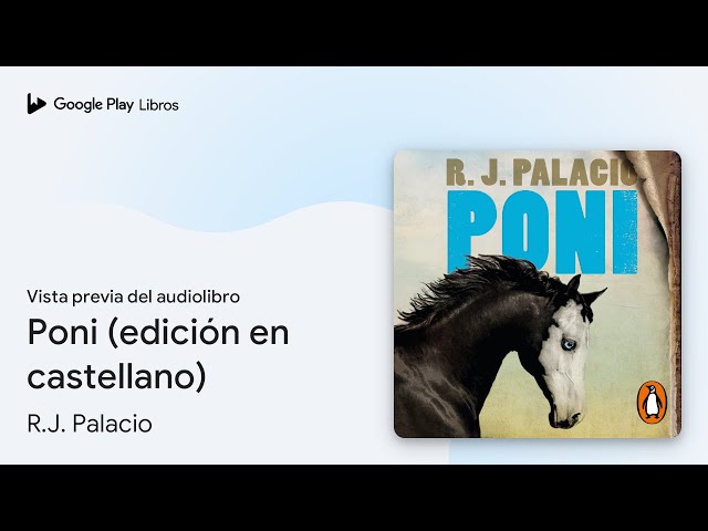 Vídeo relacionado con Poni (edición en castellano)