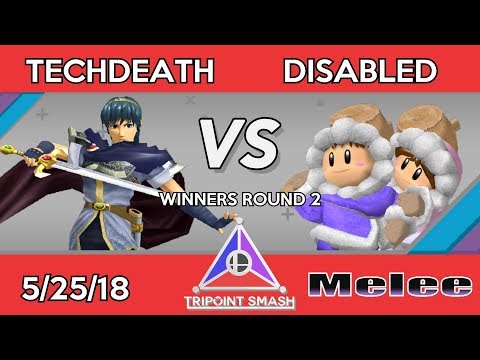Disabled (Ice Climbers) vs TechDeath (Marth) - Tripoint Smash 13 Winner's Round 2