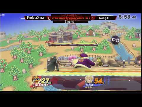 SmashaPalooza 27: Losers - KongXL (King Dedede) vs ProjectXeta (Cloud)