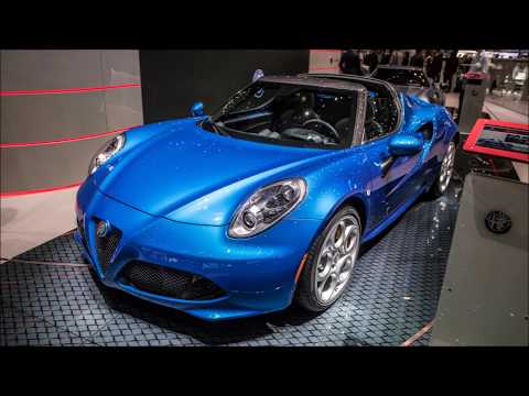 Alfa Romeo 4C Spider Italia: Geneva 2018 Slideshow