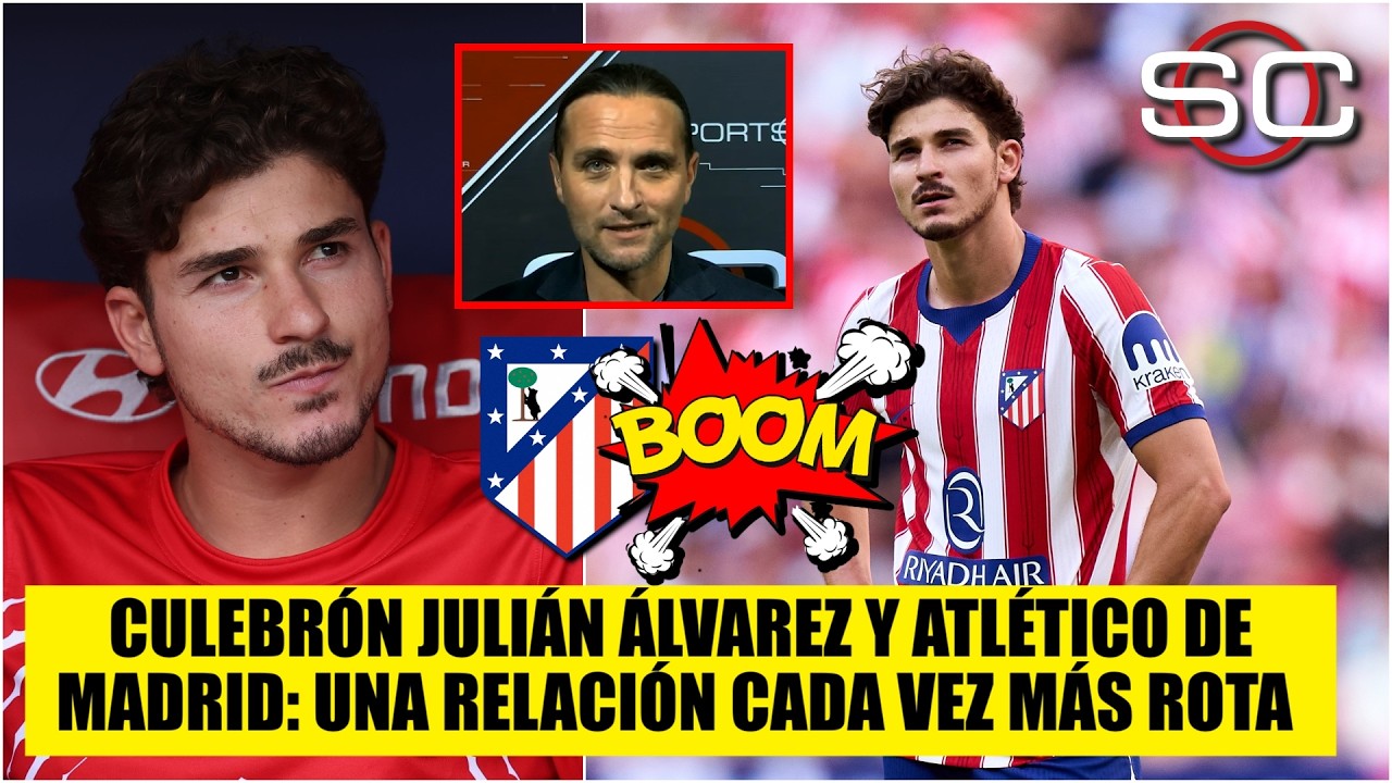 ¡DESCONTROL! Uno a Uno los errores en la novela JULIÁN ÁLVAREZ y el ATLÉTICO MADRID | SportsCenter