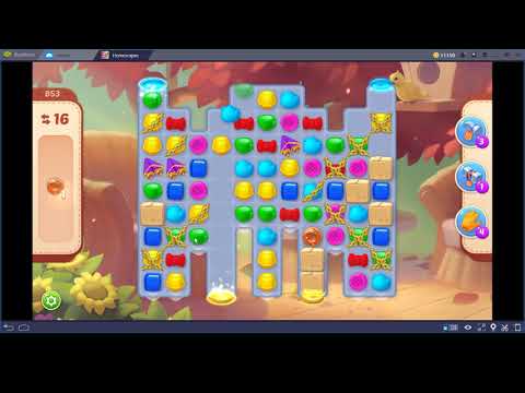 💖 Homescapes Level 853 💖 ❣️No Booster❣️